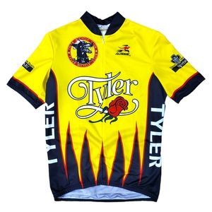 AUSSIE Cycling Jersey Shirt TYLER Bicycle Club Sponsor Logo